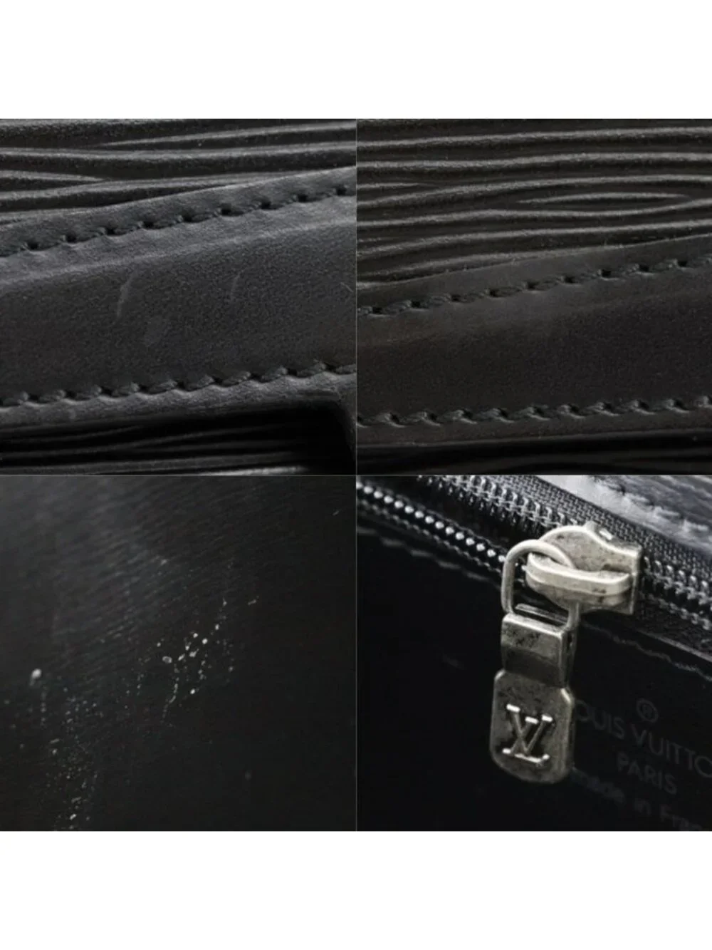 Louis Vuitton Pochette Arche 2-Way Clutch Epi Leather Noir Black - Picture 7 of 10